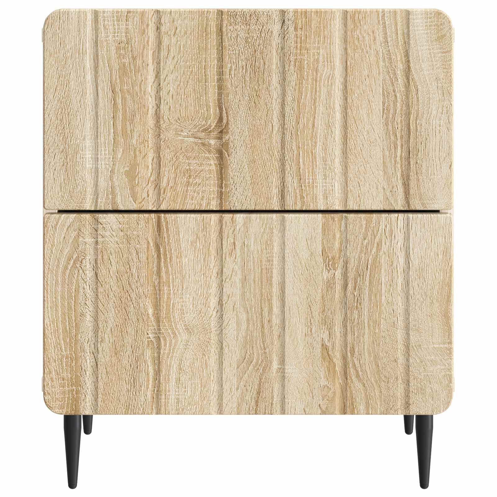vidaXL Szafka Nocna z szufladą 2 pcs dąb Sonoma 43 x 34,5 x 49,5 cm
