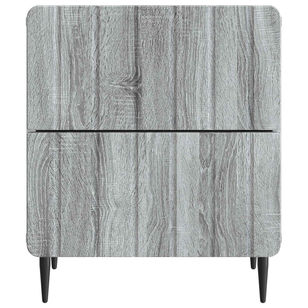 vidaXL Szafka Nocna z szufladą Szary Sonoma 43 x 34,5 x 49,5 cm