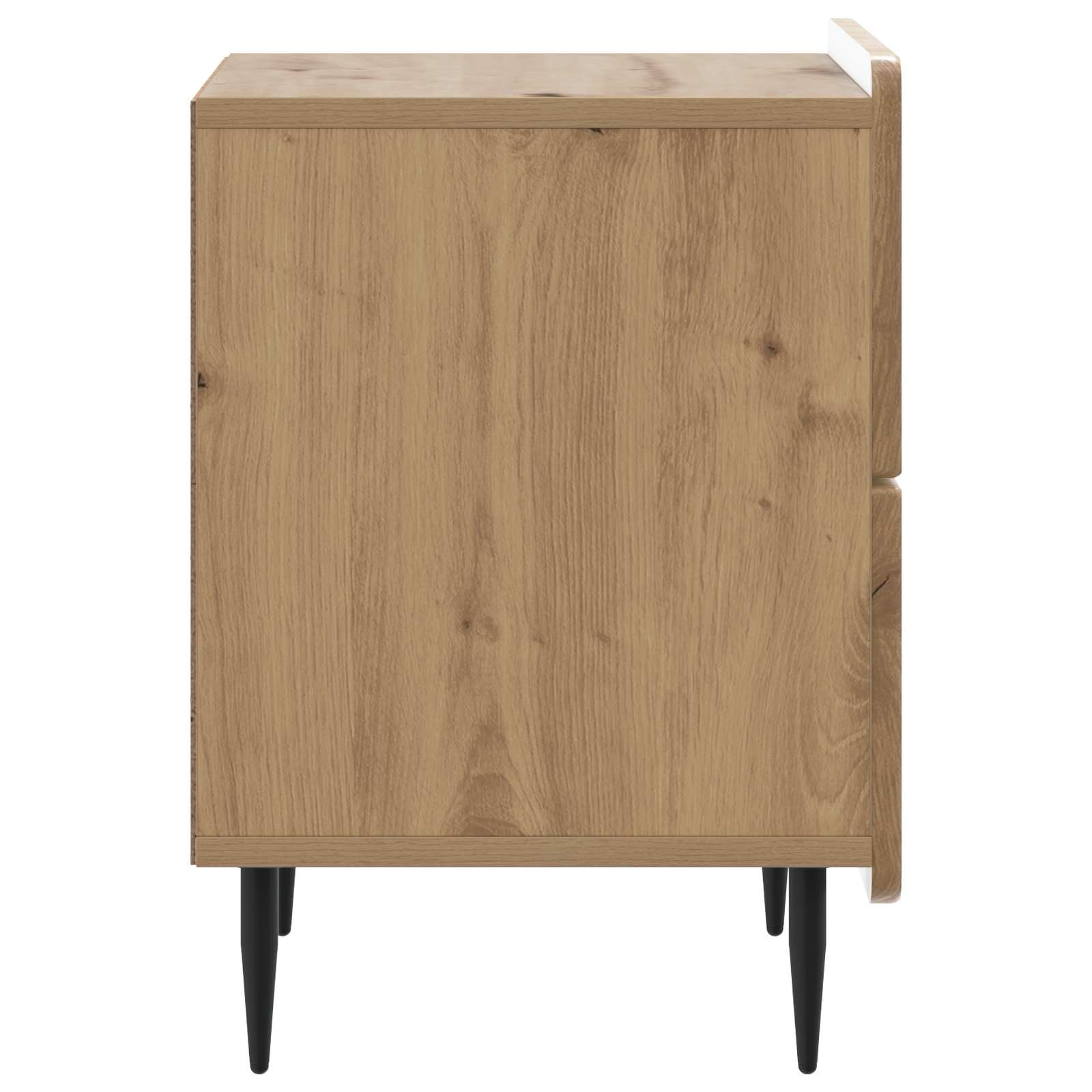 vidaXL Szafka Nocna z szufladą 2 pcs Dąb artisan 43 x 34,5 x 49,5 cm