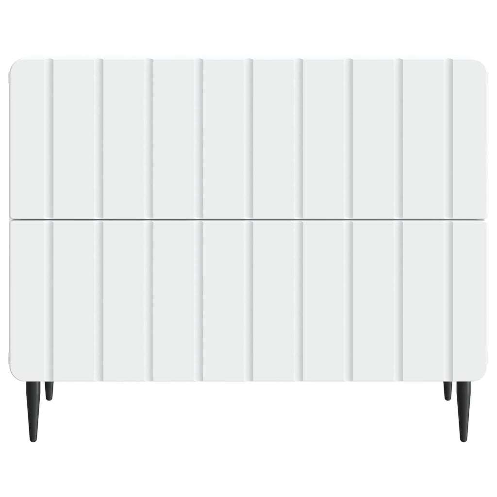 vidaXL Szafka Nocna Biały 62 x 34,5 x 49,5 cm Drewno inżynieryjne