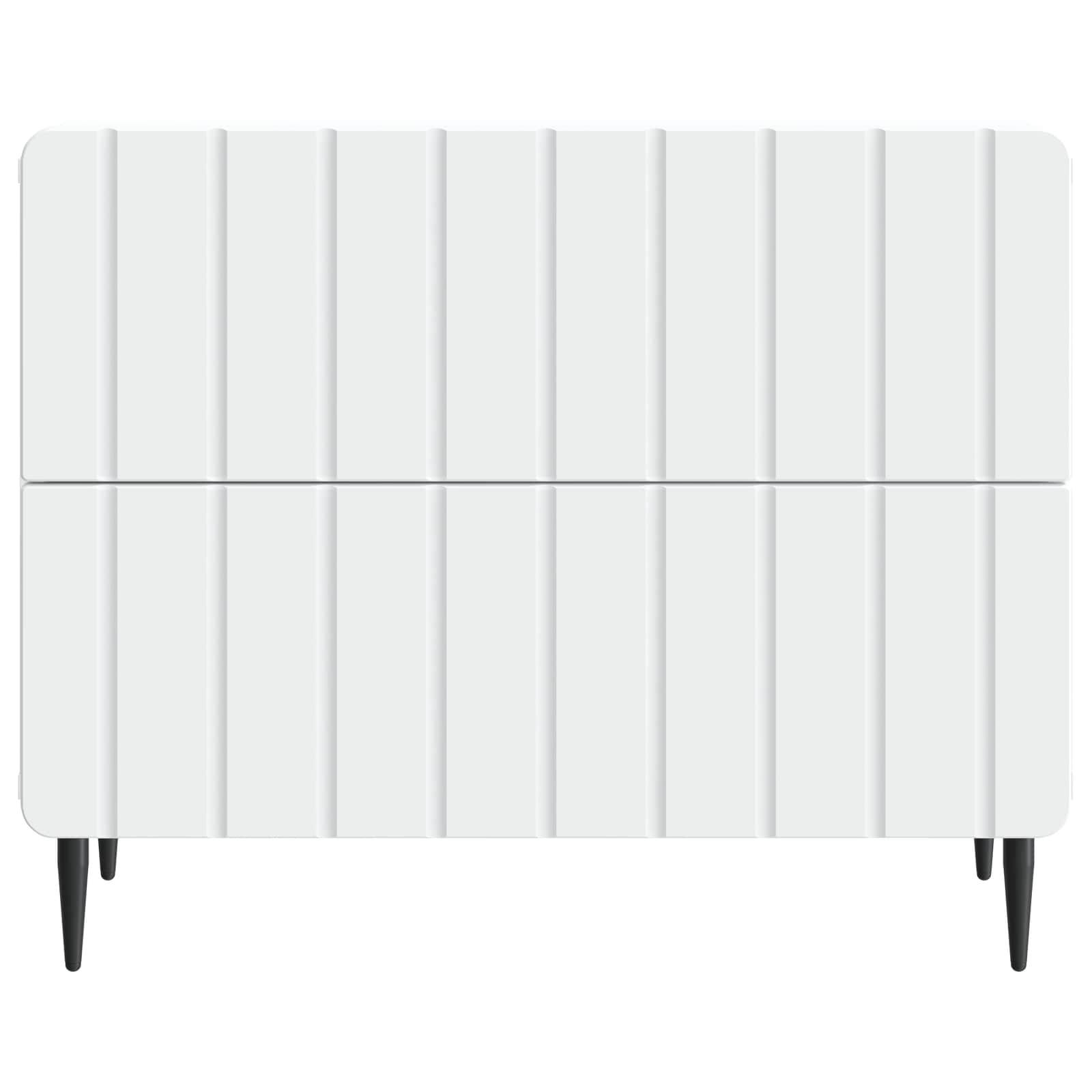 vidaXL Szafka Nocna Biały 62 x 34,5 x 49,5 cm Drewno inżynieryjne