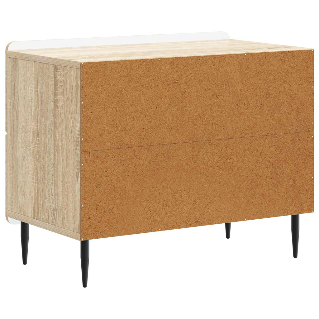 vidaXL Szafka Nocna dąb Sonoma 62 x 34,5 x 49,5 cm Drewno inżynieryjne