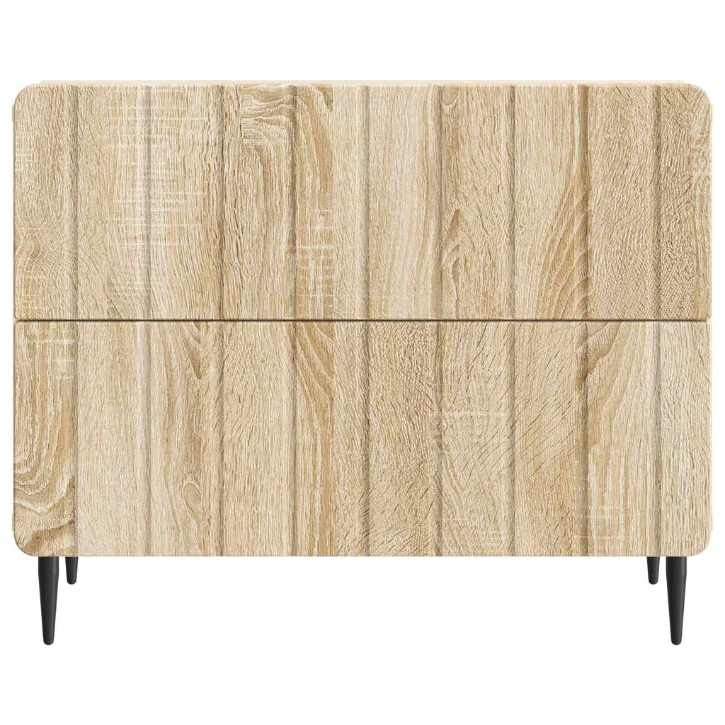 vidaXL Szafka Nocna dąb Sonoma 62 x 34,5 x 49,5 cm Drewno inżynieryjne