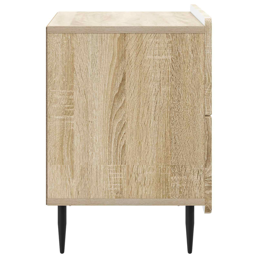 vidaXL Szafka Nocna dąb Sonoma 62 x 34,5 x 49,5 cm Drewno inżynieryjne