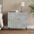 vidaXL Szafka Nocna z szufladą Betonowy szary 62 x 34,5 x 49,5 cm