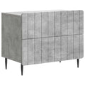 vidaXL Szafka Nocna z szufladą Betonowy szary 62 x 34,5 x 49,5 cm