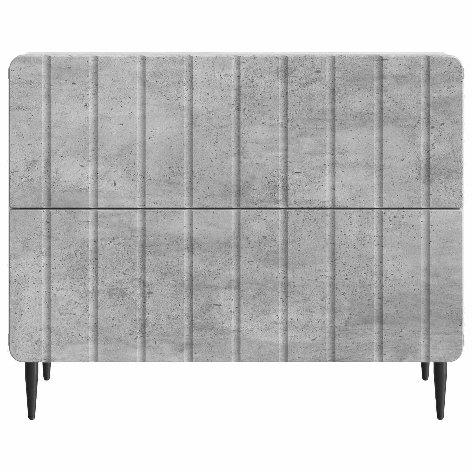 vidaXL Szafka Nocna z szufladą Betonowy szary 62 x 34,5 x 49,5 cm