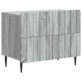 vidaXL Szafka Nocna z szufladą Szary Sonoma 62 x 34,5 x 49,5 cm