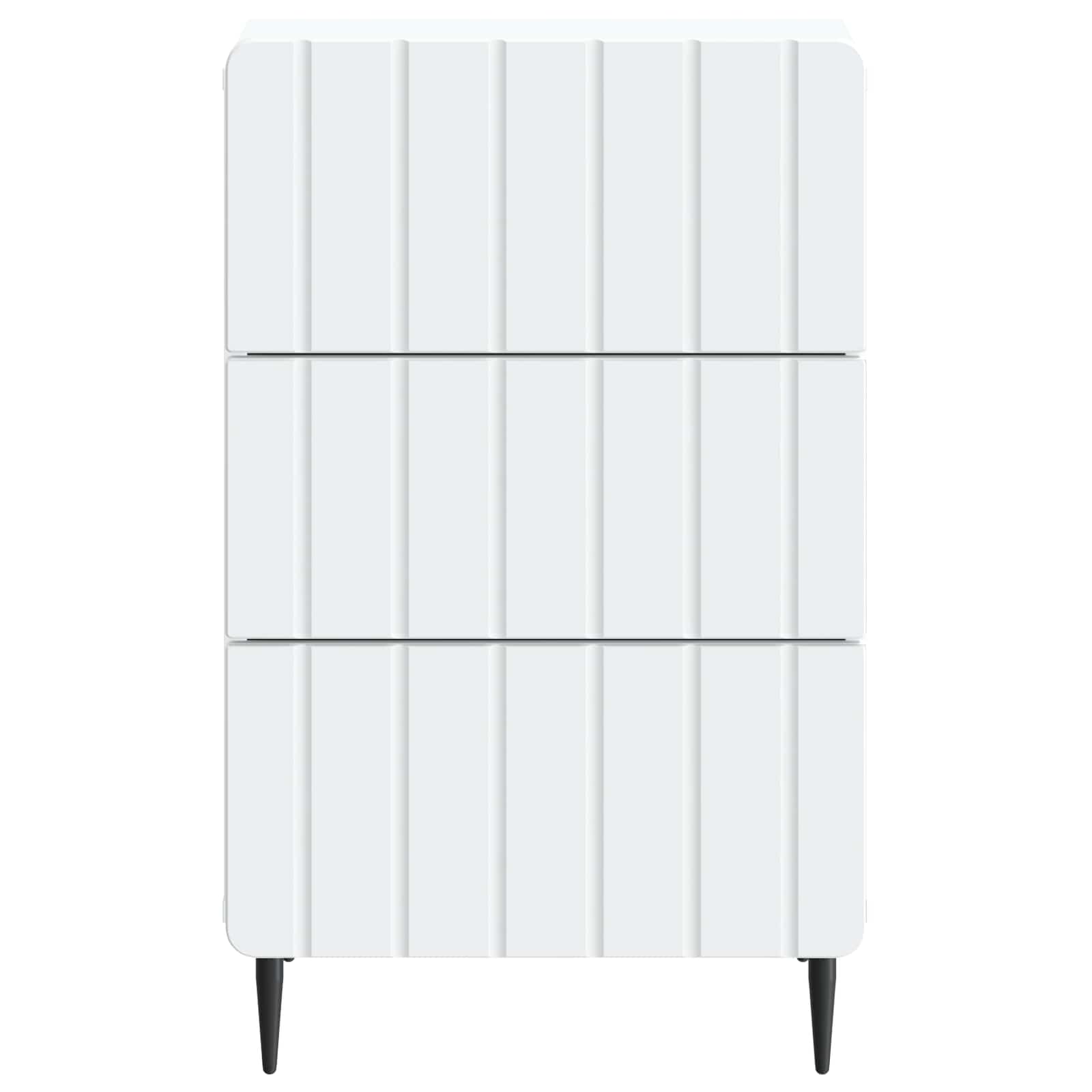 vidaXL Szafka Nocna Biały 43x 41 x 68 cm Drewno inżynieryjne