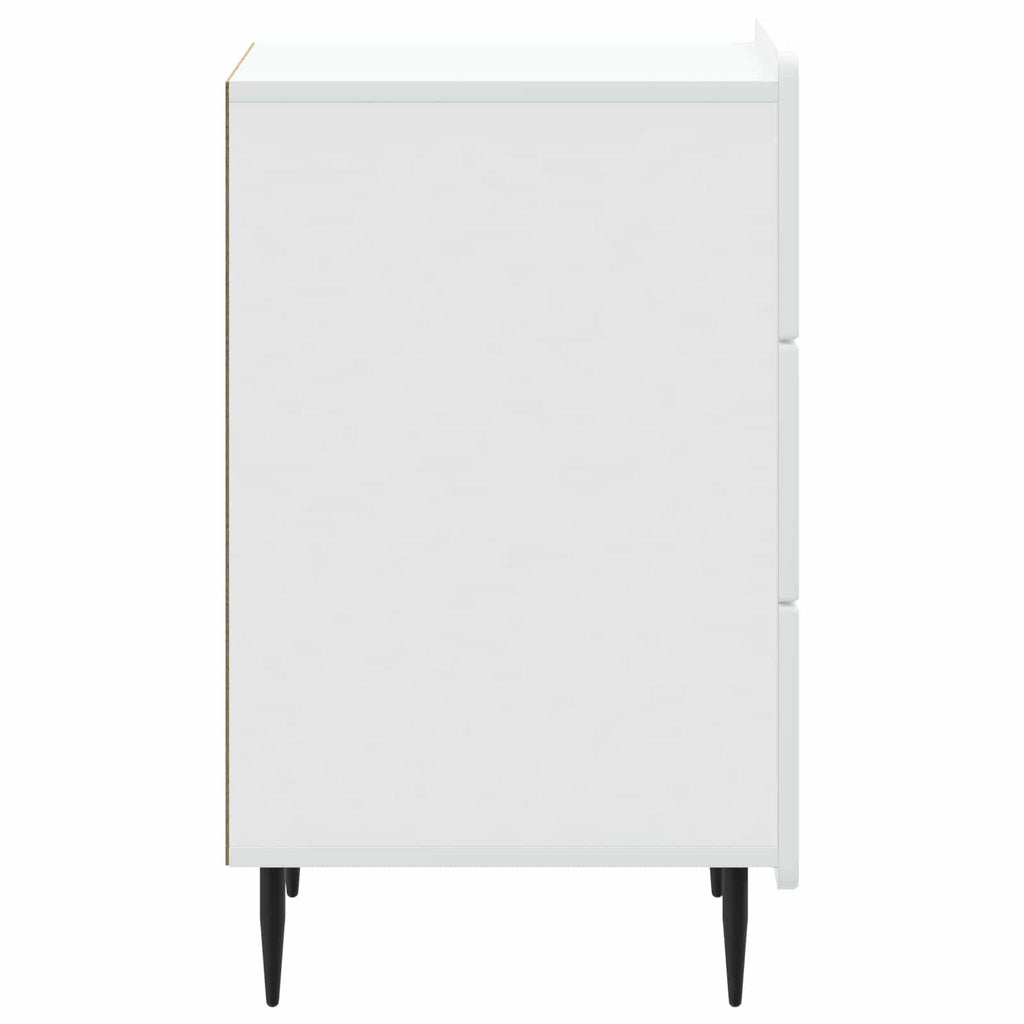vidaXL Szafka Nocna Biały 43x 41 x 68 cm Drewno inżynieryjne