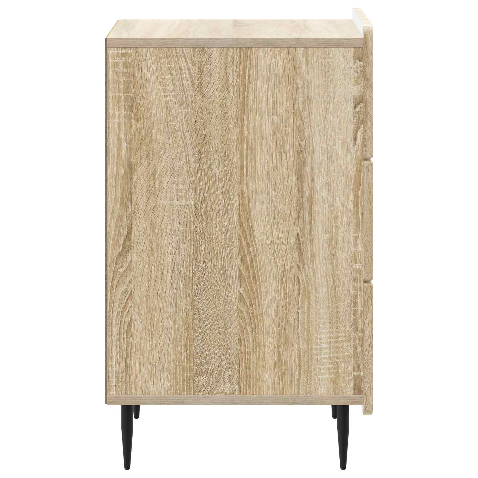 vidaXL Szafka Nocna dąb Sonoma 43x 41 x 68 cm Drewno inżynieryjne