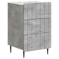 vidaXL Szafka Nocna Betonowy szary 43x 41 x 68 cm Drewno inżynieryjne