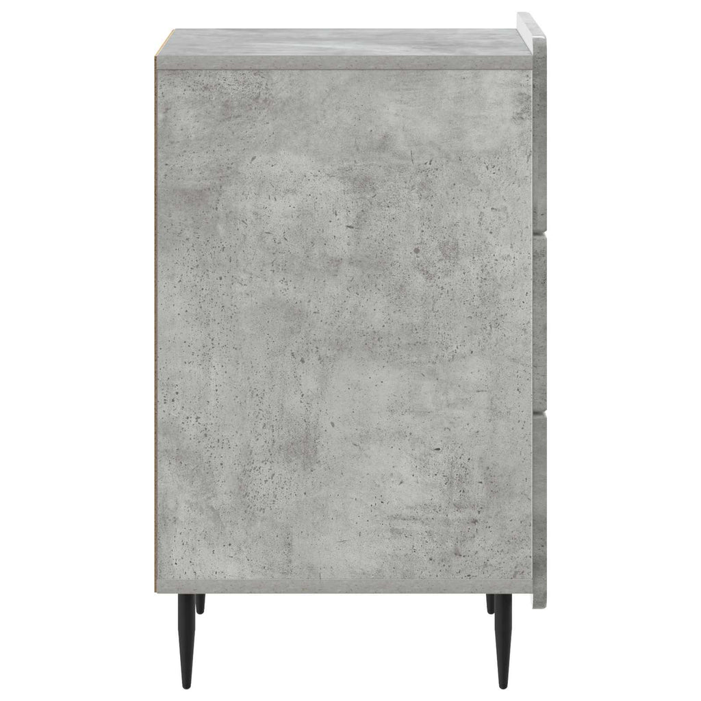 vidaXL Szafka Nocna Betonowy szary 43x 41 x 68 cm Drewno inżynieryjne