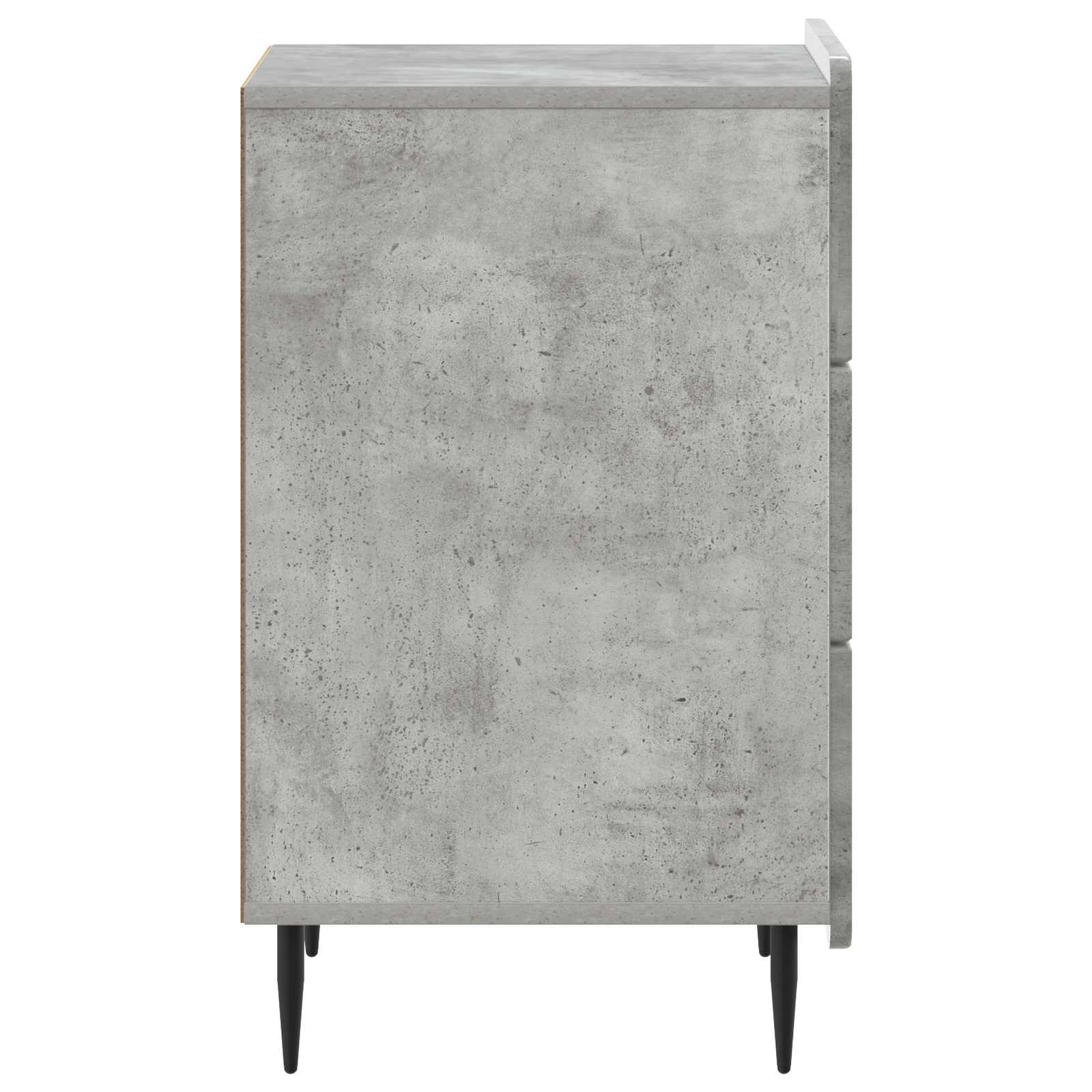 vidaXL Szafka Nocna Betonowy szary 43x 41 x 68 cm Drewno inżynieryjne