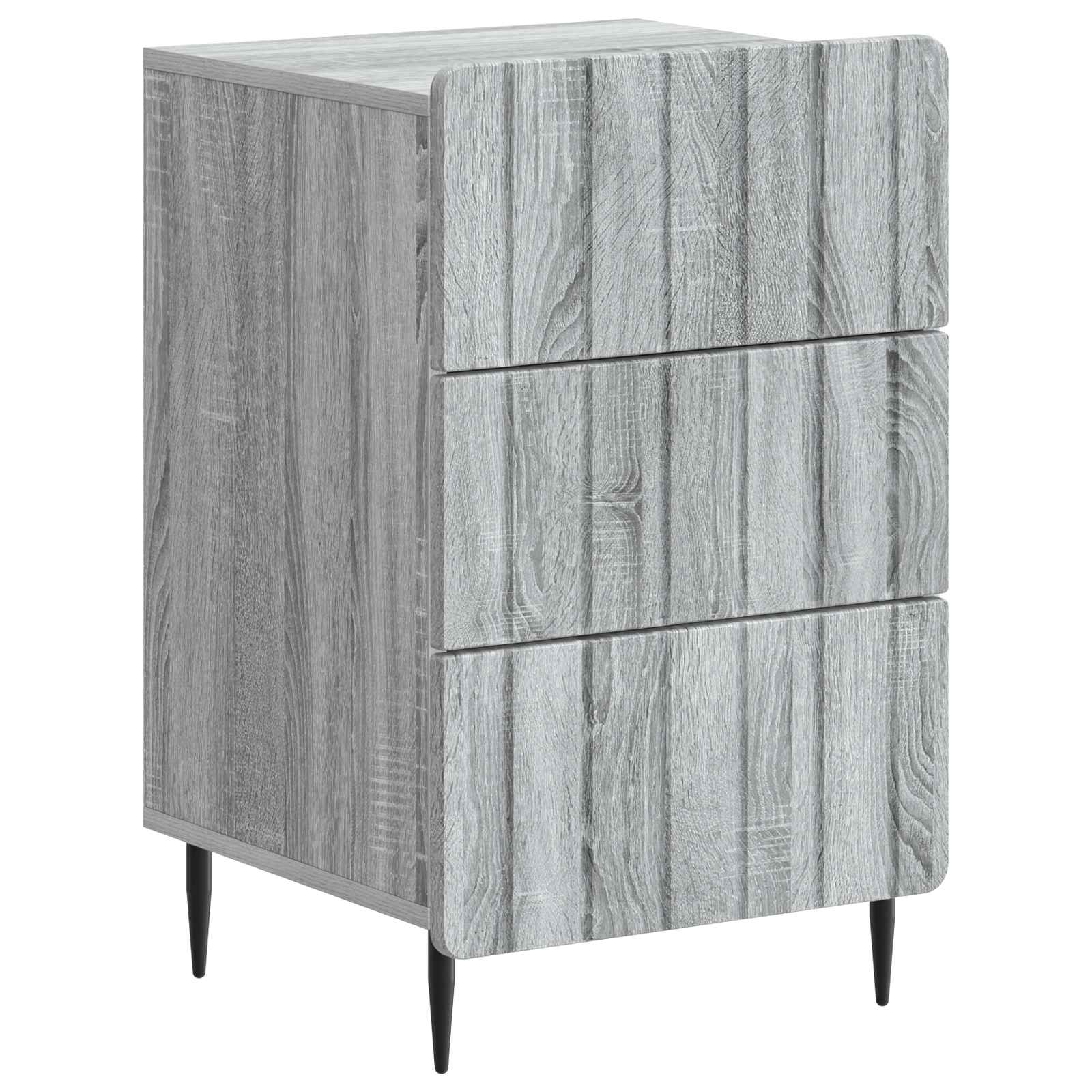 vidaXL Szafka Nocna Szary Sonoma 43x 41 x 68 cm Drewno inżynieryjne