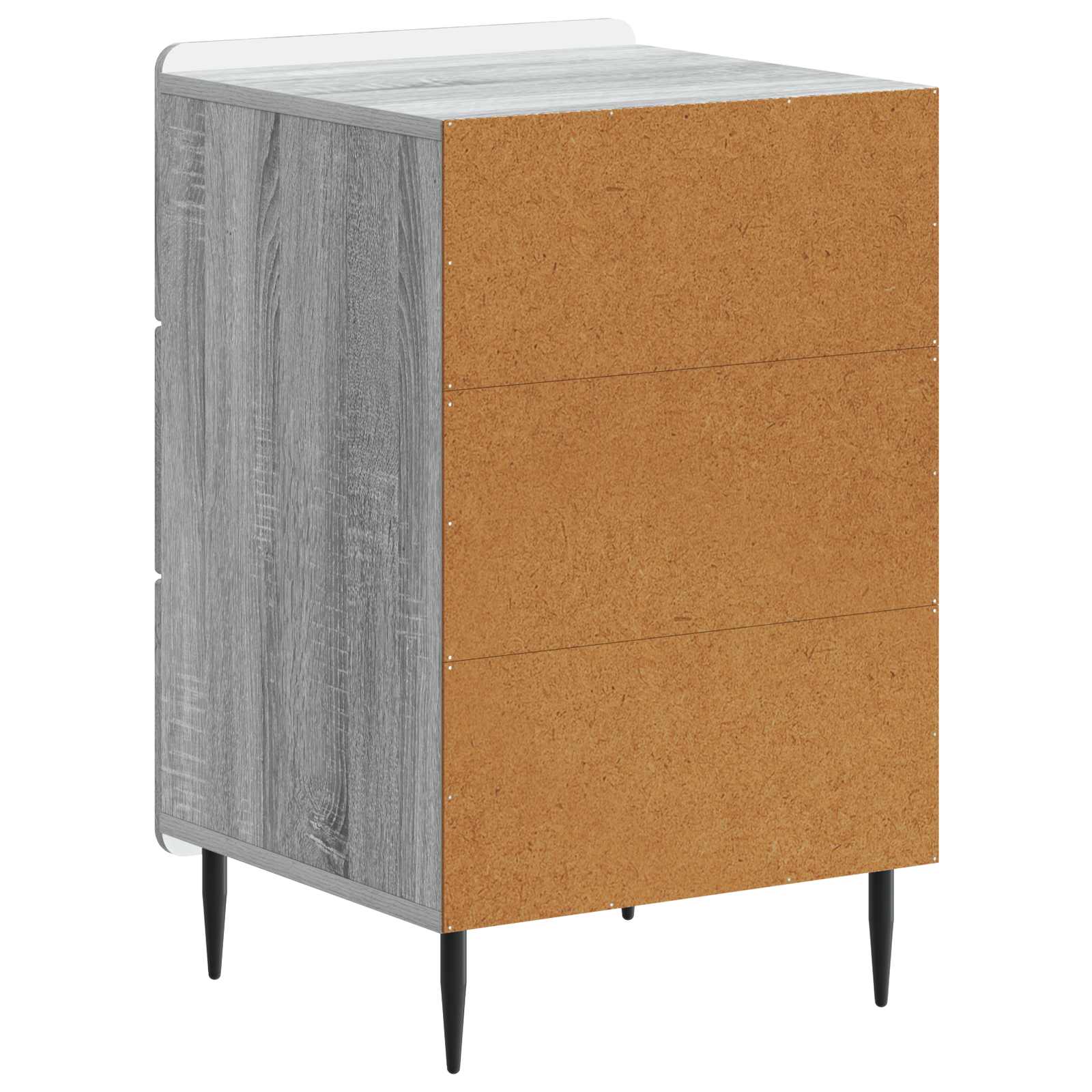 vidaXL Szafka Nocna Szary Sonoma 43x 41 x 68 cm Drewno inżynieryjne