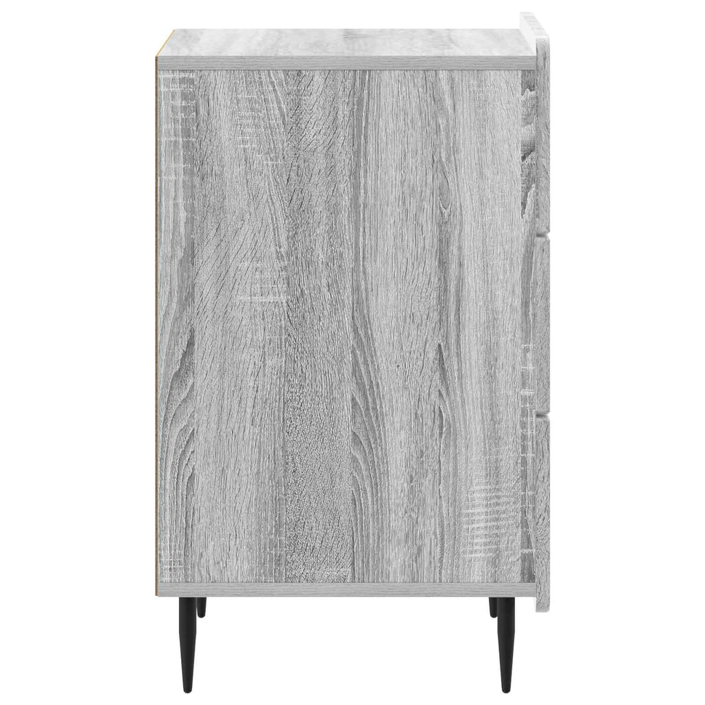 vidaXL Szafka Nocna Szary Sonoma 43x 41 x 68 cm Drewno inżynieryjne