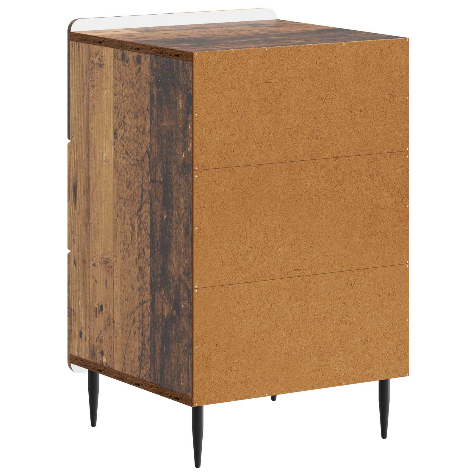 vidaXL Szafka Nocna Stare drewno 43x 41 x 68 cm Drewno inżynieryjne