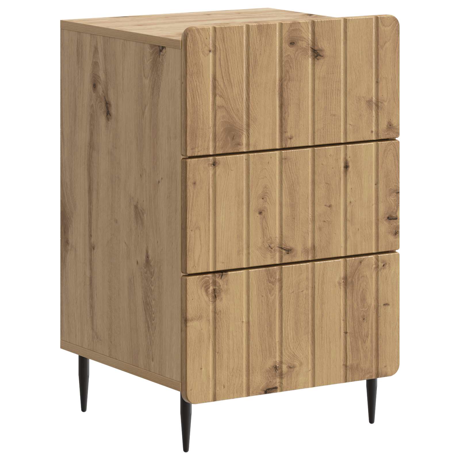 vidaXL Szafka Nocna Dąb artisan 43x 41 x 68 cm Drewno inżynieryjne