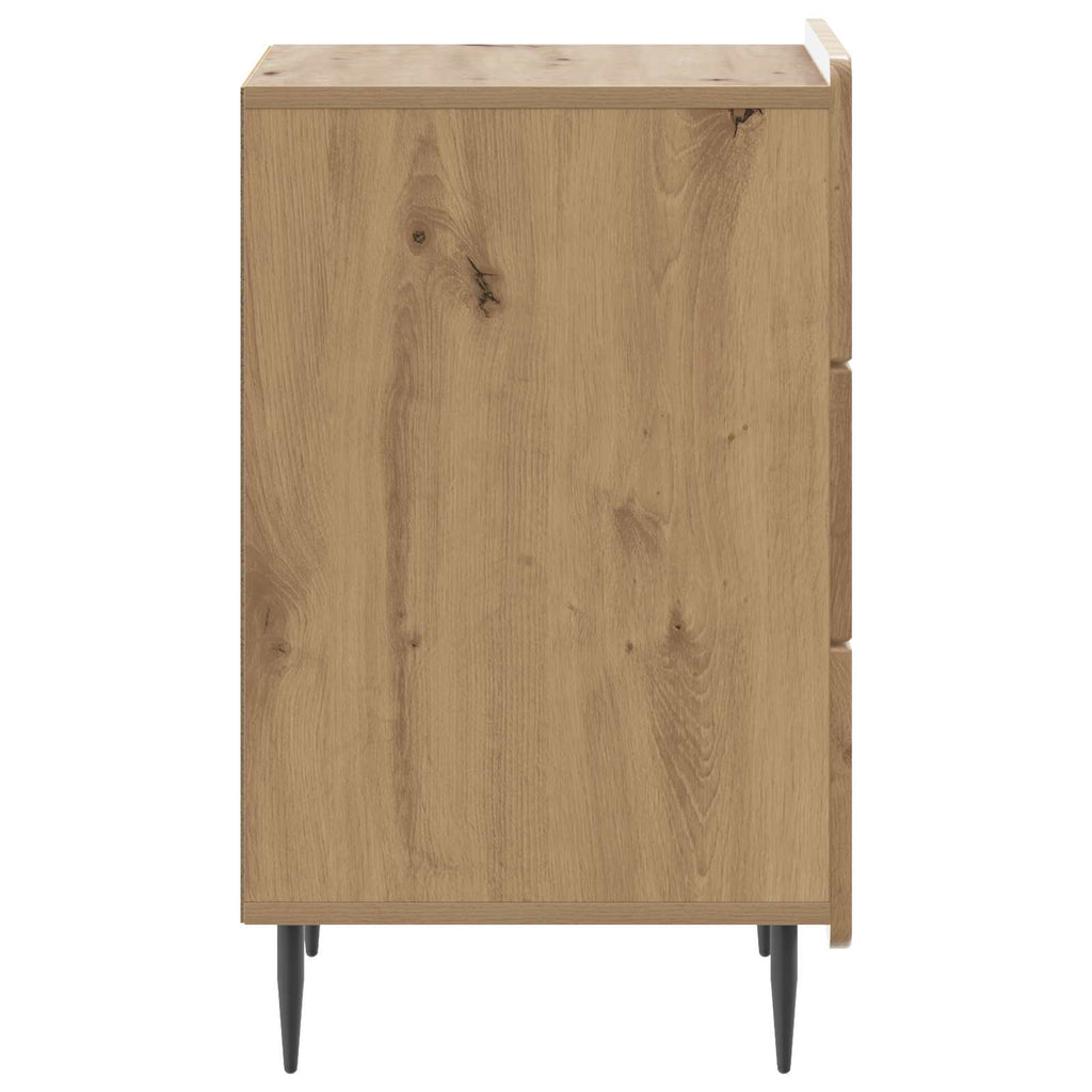 vidaXL Szafka Nocna Dąb artisan 43x 41 x 68 cm Drewno inżynieryjne