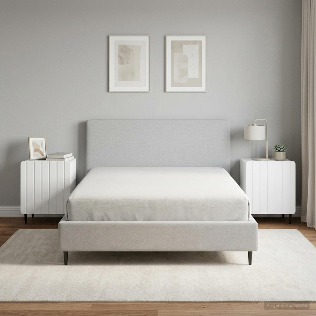 vidaXL Szafka Nocna 2 szt. Biały 43 x 34,5 x 52 cm Drewno inżynieryjne