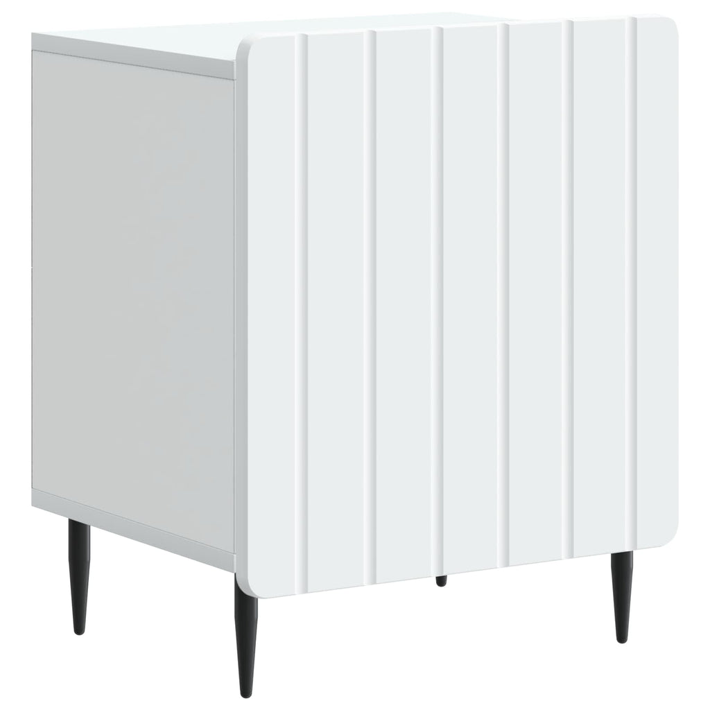 vidaXL Szafka Nocna 2 szt. Biały 43 x 34,5 x 52 cm Drewno inżynieryjne