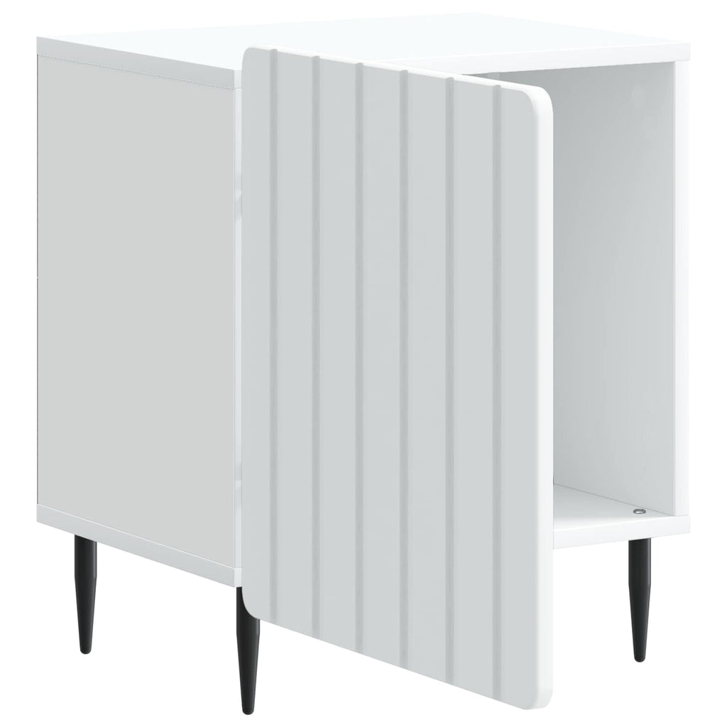 vidaXL Szafka Nocna 2 szt. Biały 43 x 34,5 x 52 cm Drewno inżynieryjne