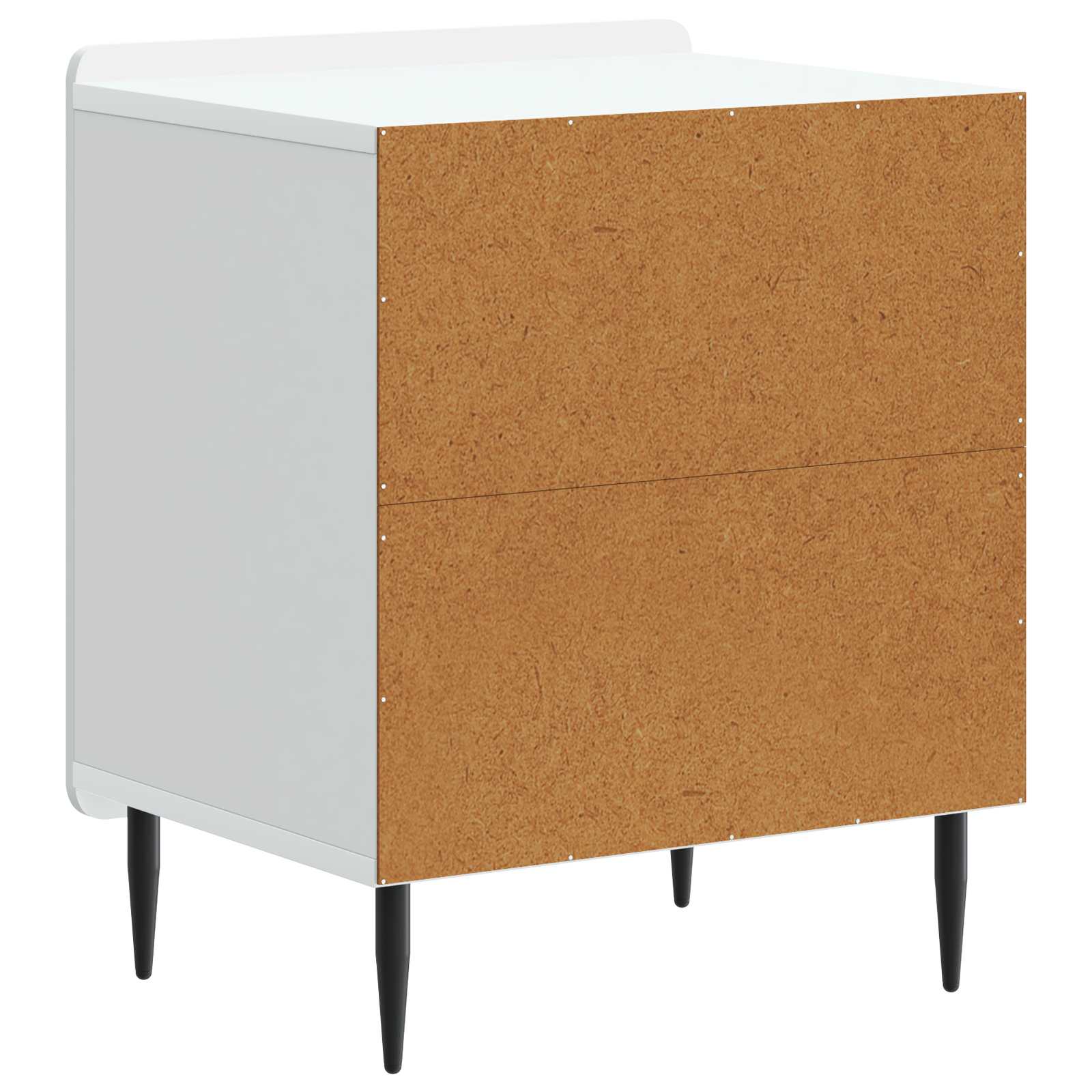 vidaXL Szafka Nocna 2 szt. Biały 43 x 34,5 x 52 cm Drewno inżynieryjne