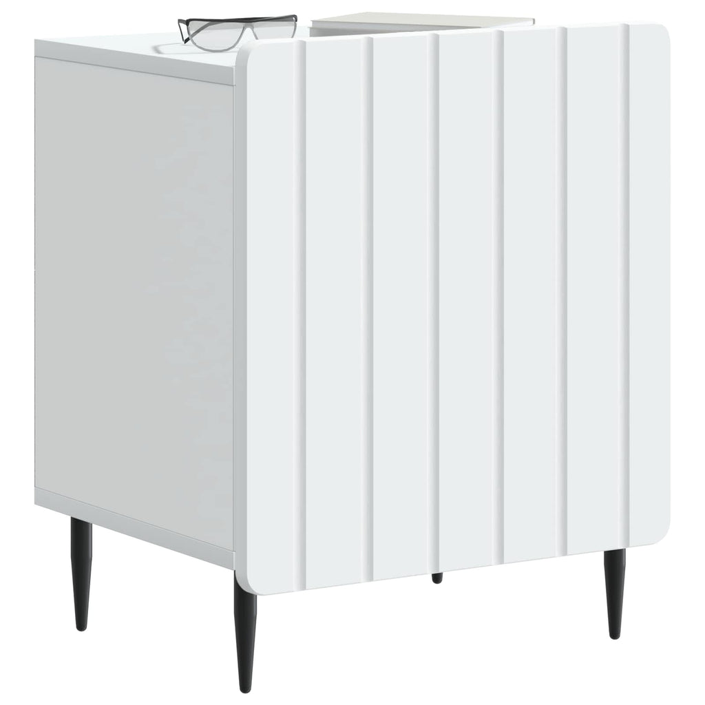 vidaXL Szafka Nocna 2 szt. Biały 43 x 34,5 x 52 cm Drewno inżynieryjne