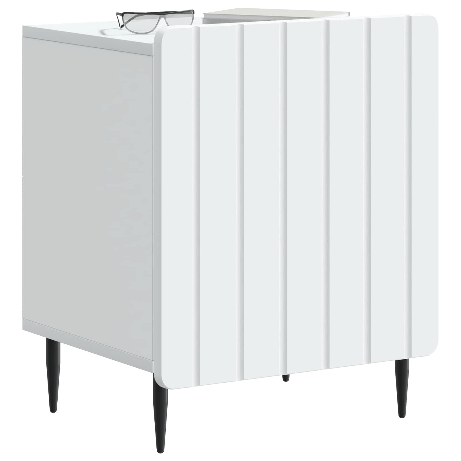 vidaXL Szafka Nocna 2 szt. Biały 43 x 34,5 x 52 cm Drewno inżynieryjne