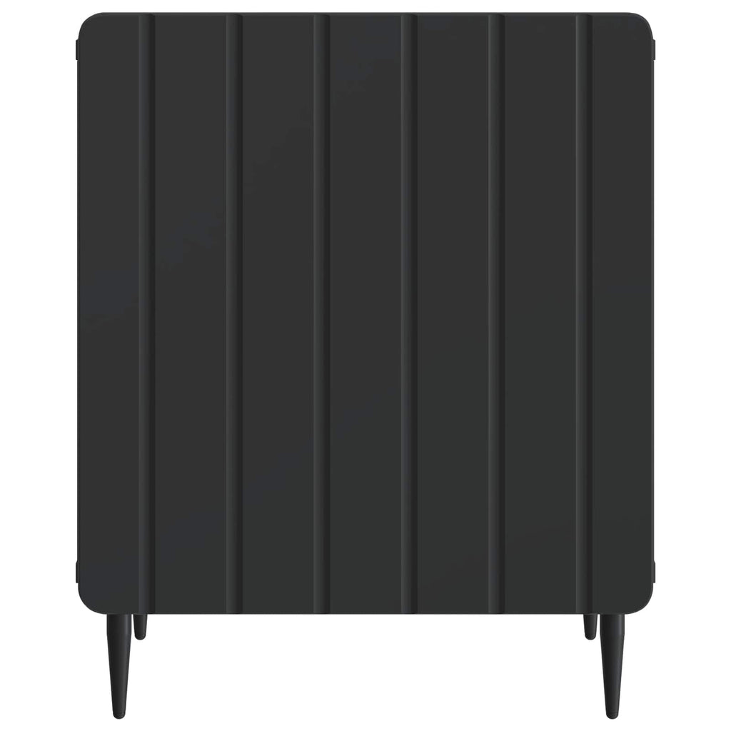 vidaXL Szafka Nocna 2 pcs Czarny 43 x 34,5 x 52 cm Drewno inżynieryjne