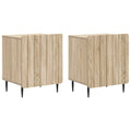 vidaXL Szafka Nocna 2 pcs dąb Sonoma 43 x 34,5 x 52 cm