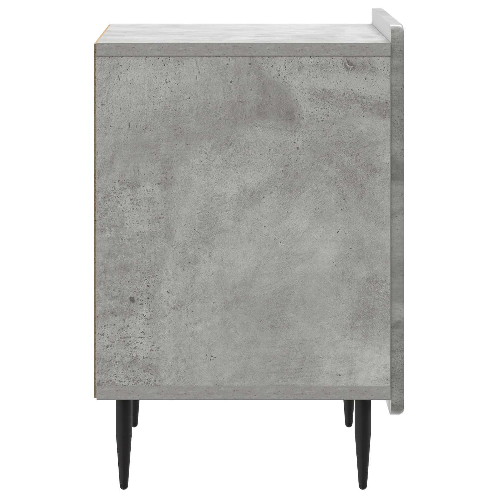 vidaXL Szafka Nocna Betonowy szary 43 x 34,5 x 52 cm