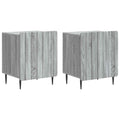 vidaXL Szafka Nocna 2 pcs Szary Sonoma 43 x 34,5 x 52 cm