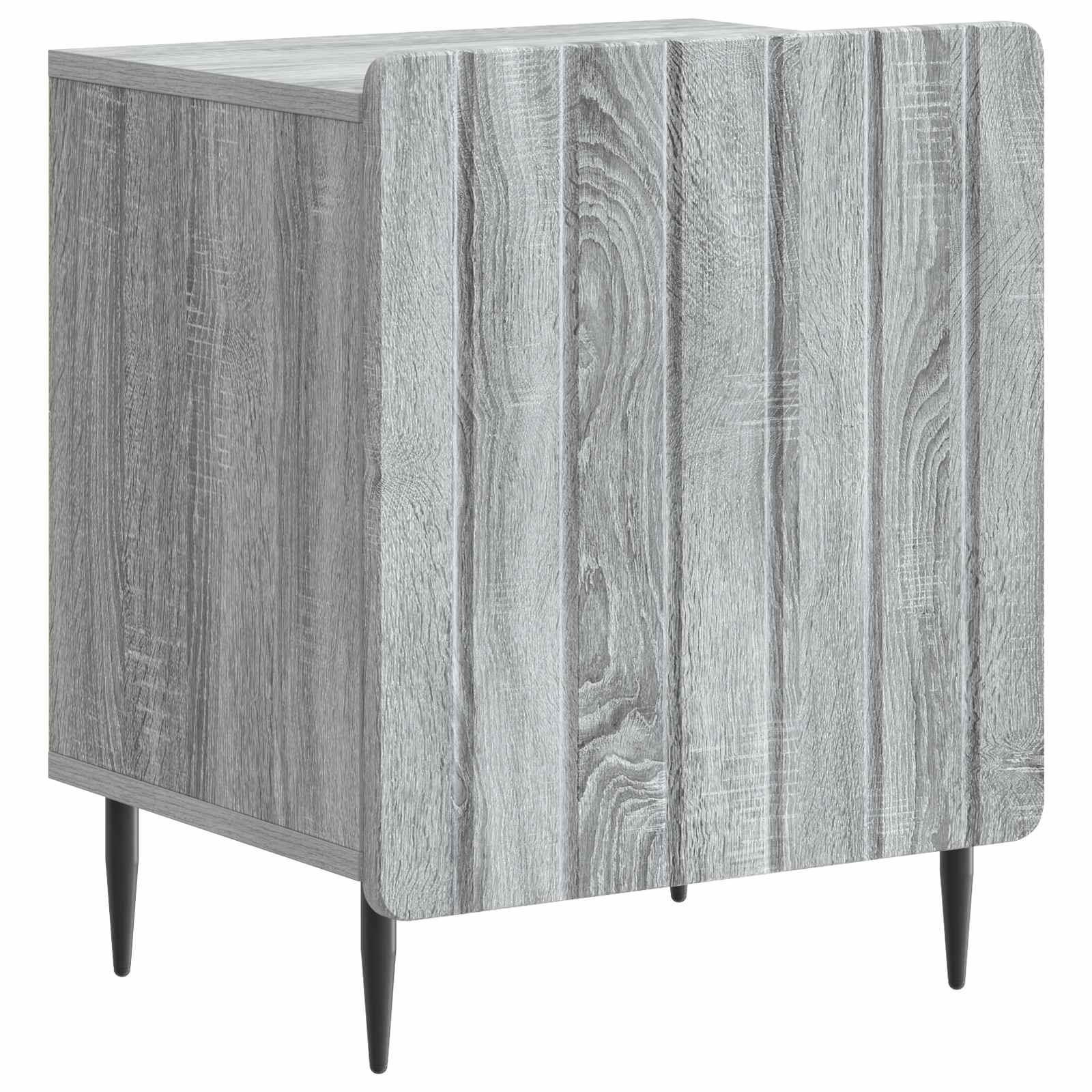 vidaXL Szafka Nocna 2 pcs Szary Sonoma 43 x 34,5 x 52 cm