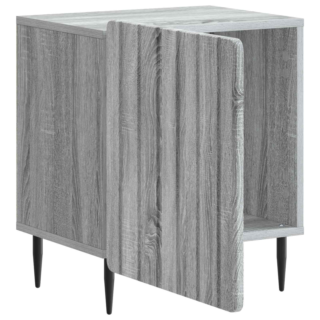 vidaXL Szafka Nocna 2 pcs Szary Sonoma 43 x 34,5 x 52 cm