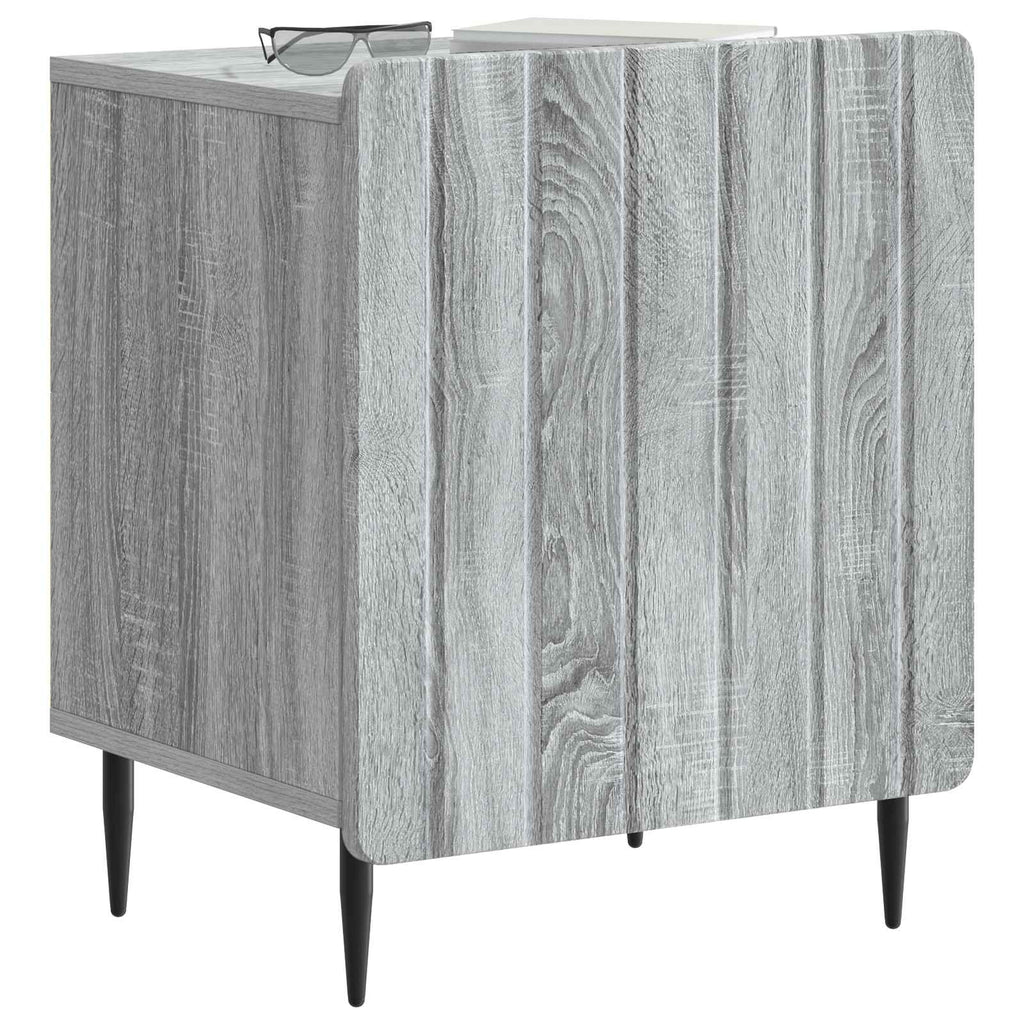 vidaXL Szafka Nocna 2 pcs Szary Sonoma 43 x 34,5 x 52 cm