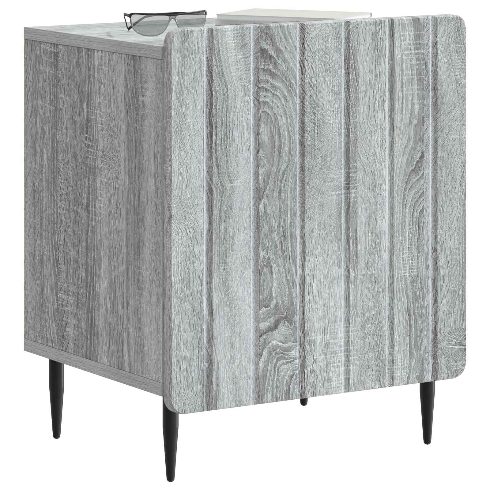 vidaXL Szafka Nocna 2 pcs Szary Sonoma 43 x 34,5 x 52 cm