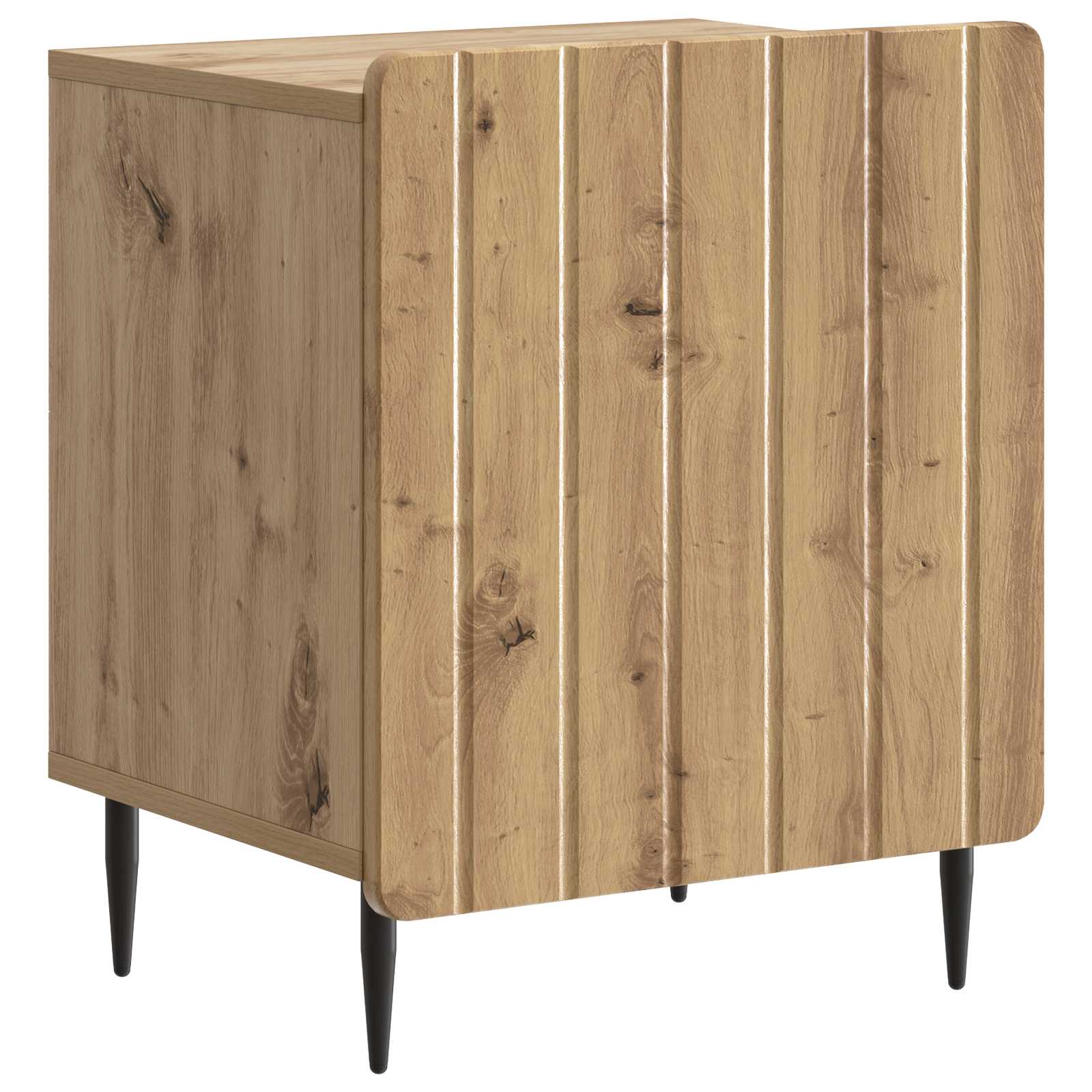 vidaXL Szafka Nocna Dąb artisan 43 x 34,5 x 52 cm Drewno inżynieryjne