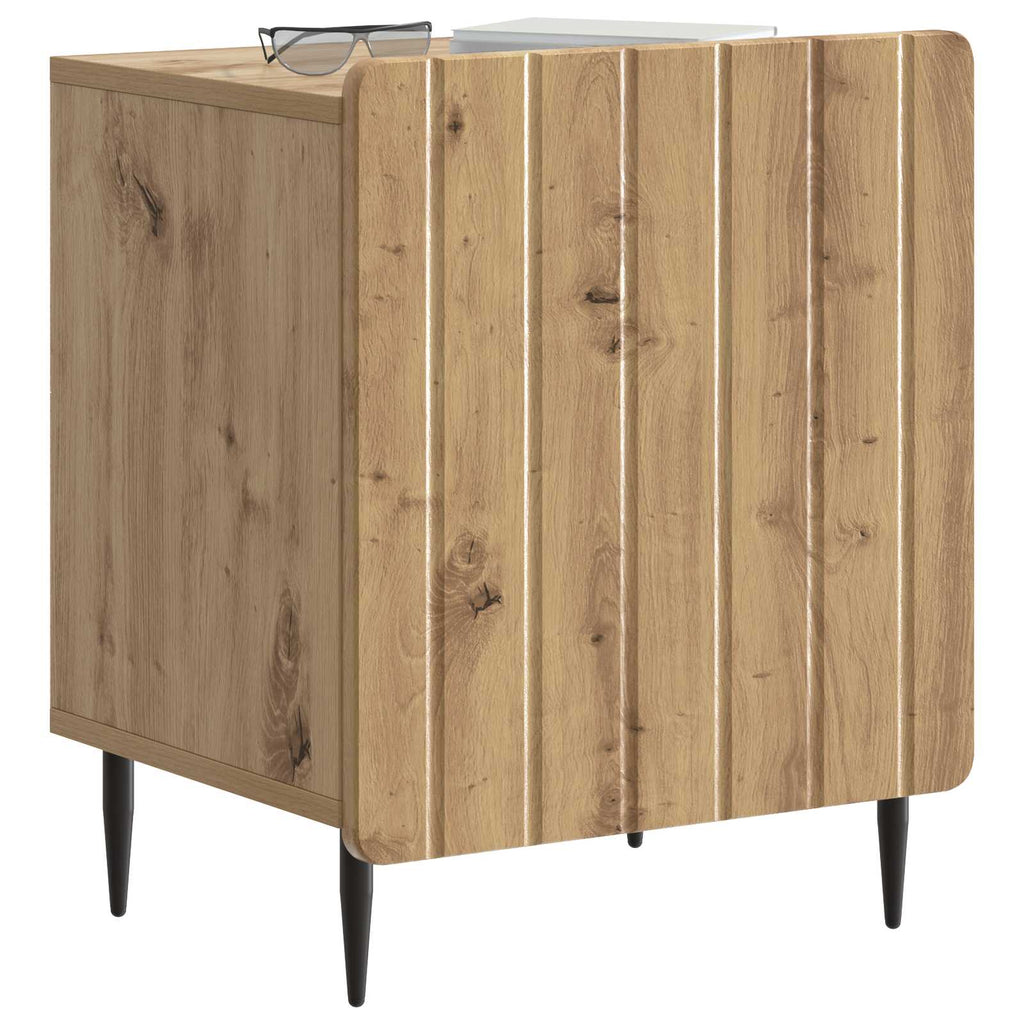 vidaXL Szafka Nocna Dąb artisan 43 x 34,5 x 52 cm Drewno inżynieryjne