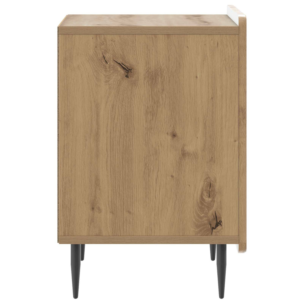 vidaXL Szafka Nocna Dąb artisan 43 x 34,5 x 52 cm Drewno inżynieryjne
