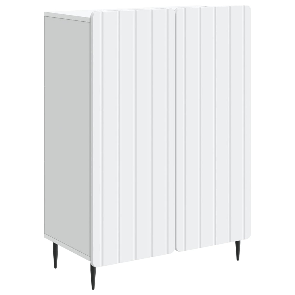 vidaXL Bufet Biały 66 x 34,5 x 92 cm Drewno inżynieryjne