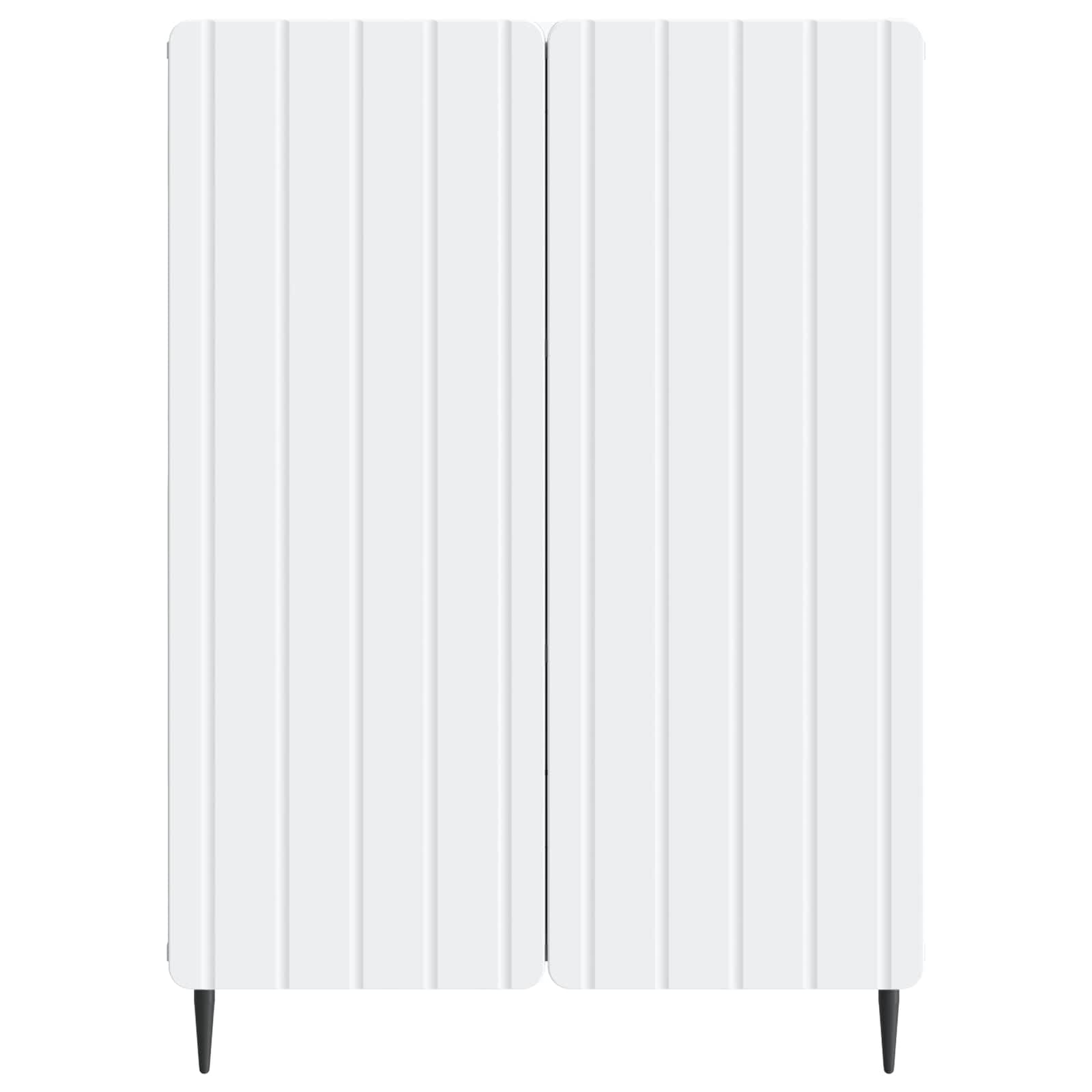 vidaXL Bufet Biały 66 x 34,5 x 92 cm Drewno inżynieryjne