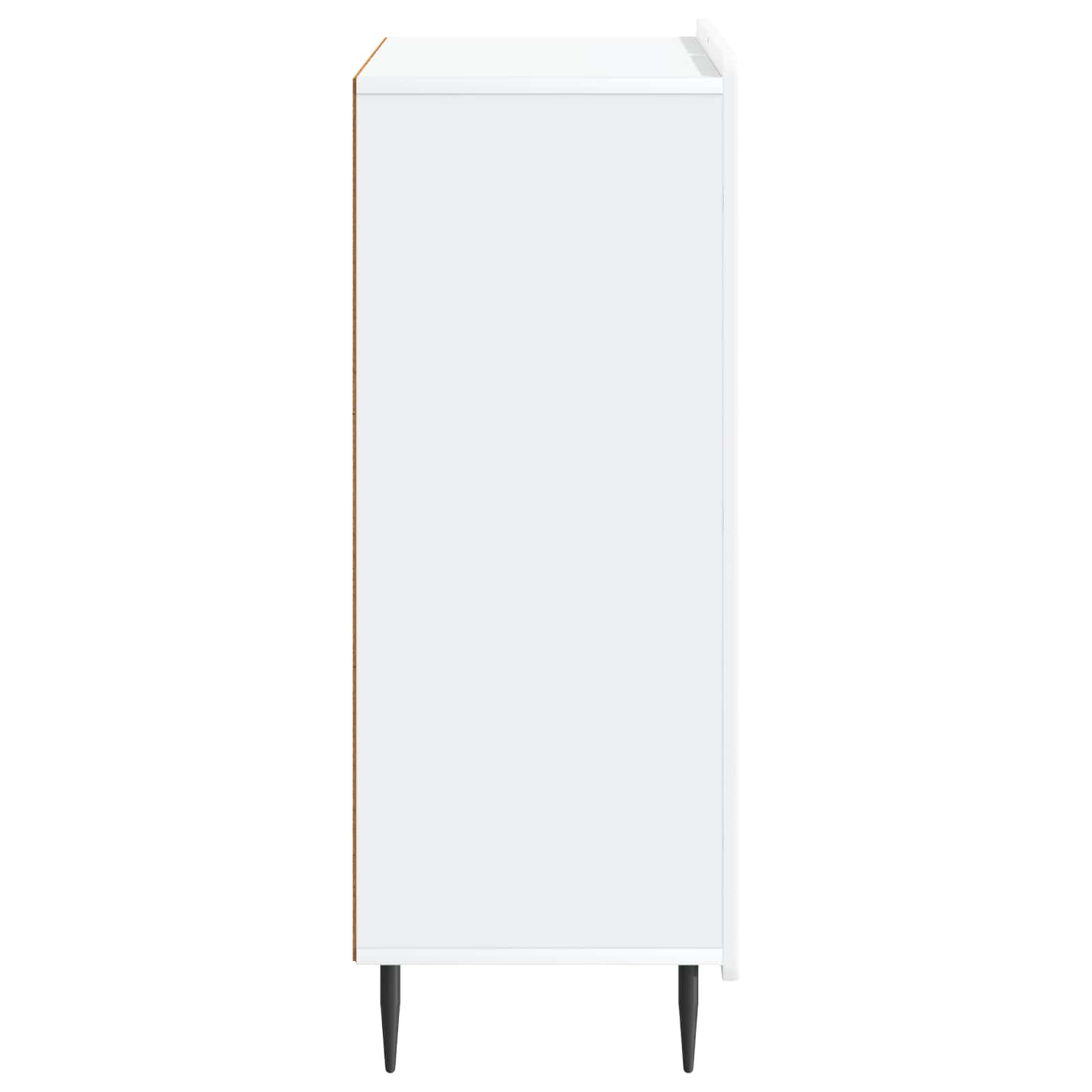 vidaXL Bufet Biały 66 x 34,5 x 92 cm Drewno inżynieryjne