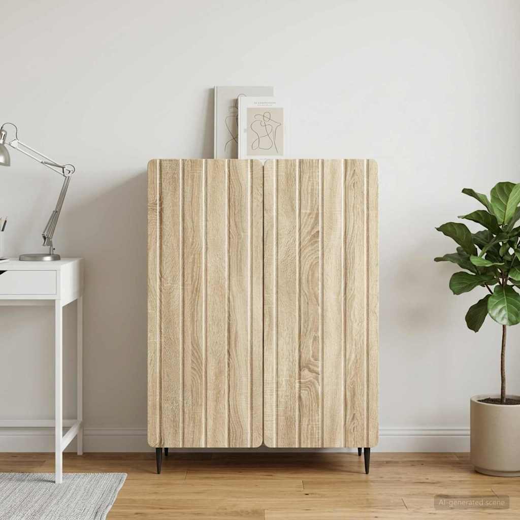 vidaXL Bufet dąb Sonoma 66 x 34,5 x 92 cm Drewno inżynieryjne