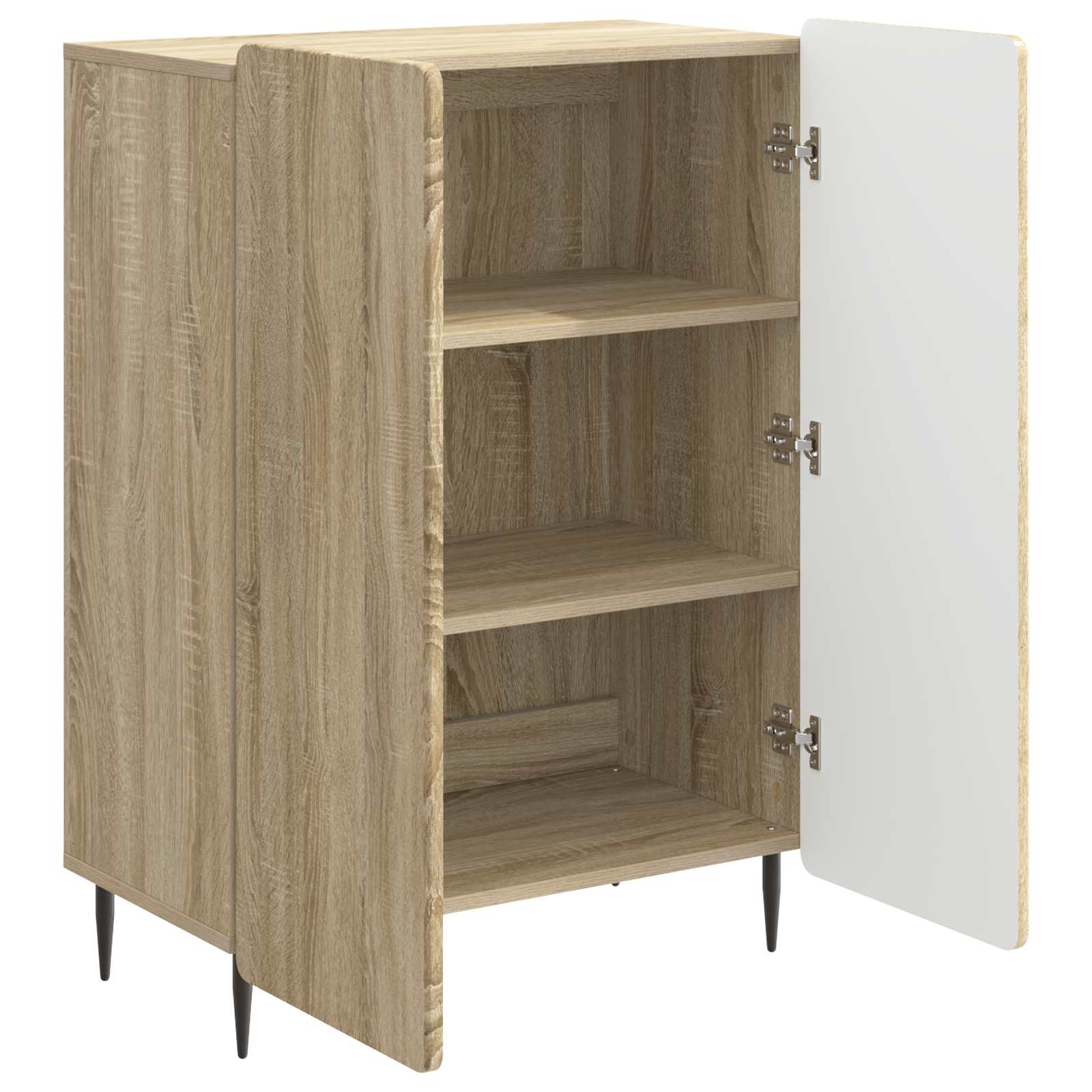 vidaXL Bufet dąb Sonoma 66 x 34,5 x 92 cm Drewno inżynieryjne