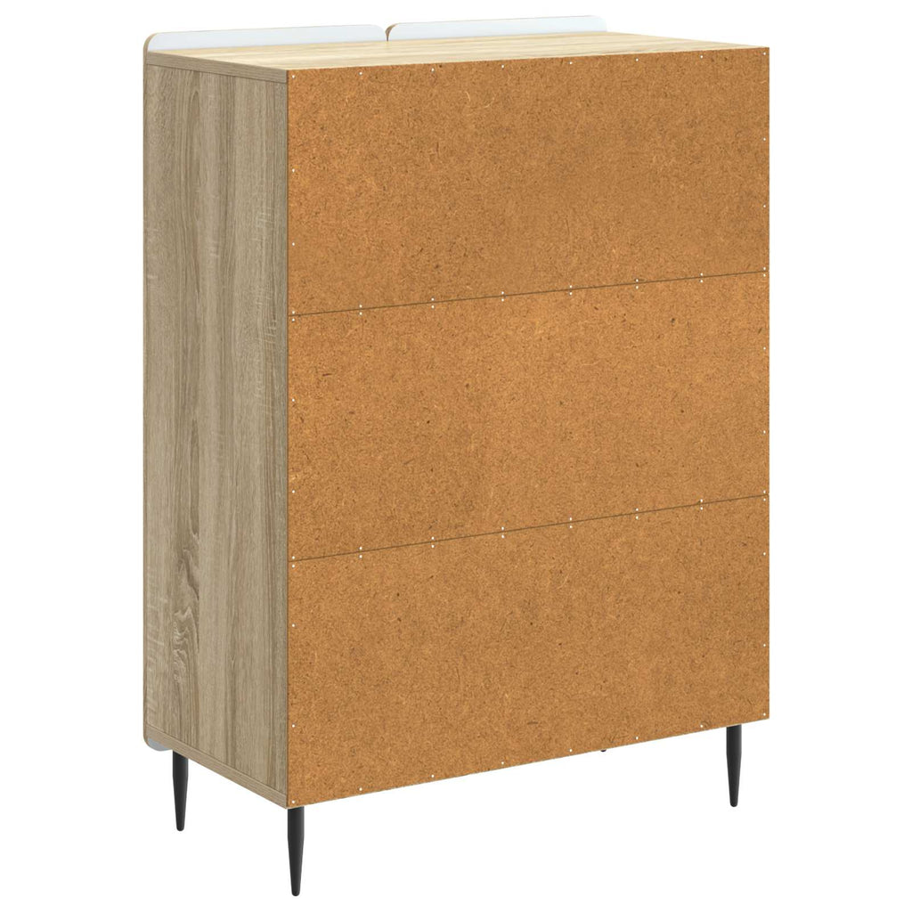 vidaXL Bufet dąb Sonoma 66 x 34,5 x 92 cm Drewno inżynieryjne