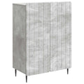 vidaXL Bufet Betonowy szary 66 x 34,5 x 92 cm Drewno inżynieryjne