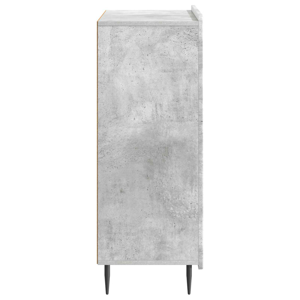vidaXL Bufet Betonowy szary 66 x 34,5 x 92 cm Drewno inżynieryjne