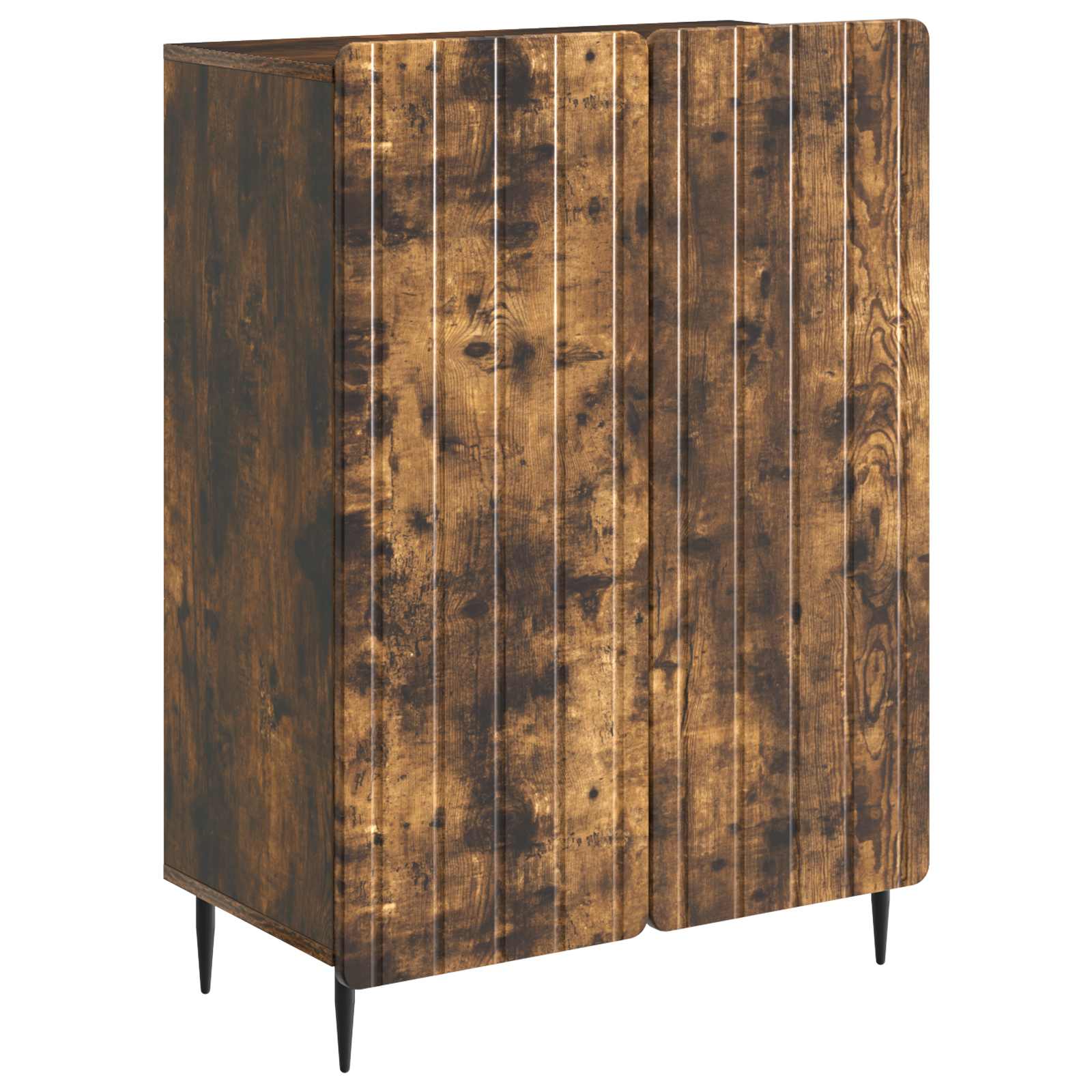 vidaXL Bufet Dąb wędzony 66 x 34,5 x 92 cm Drewno inżynieryjne